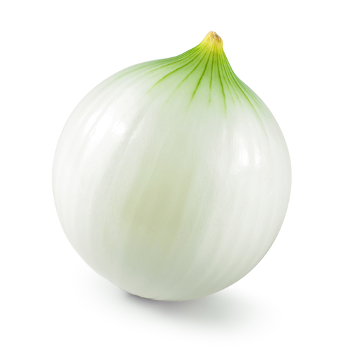 PEELED WHITE ONION