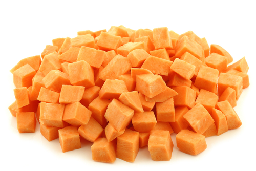 SWEET POTATO DICED SML